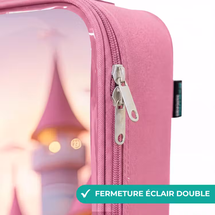 Valise enfant - Rose - Princesse - Rose - Château — 7