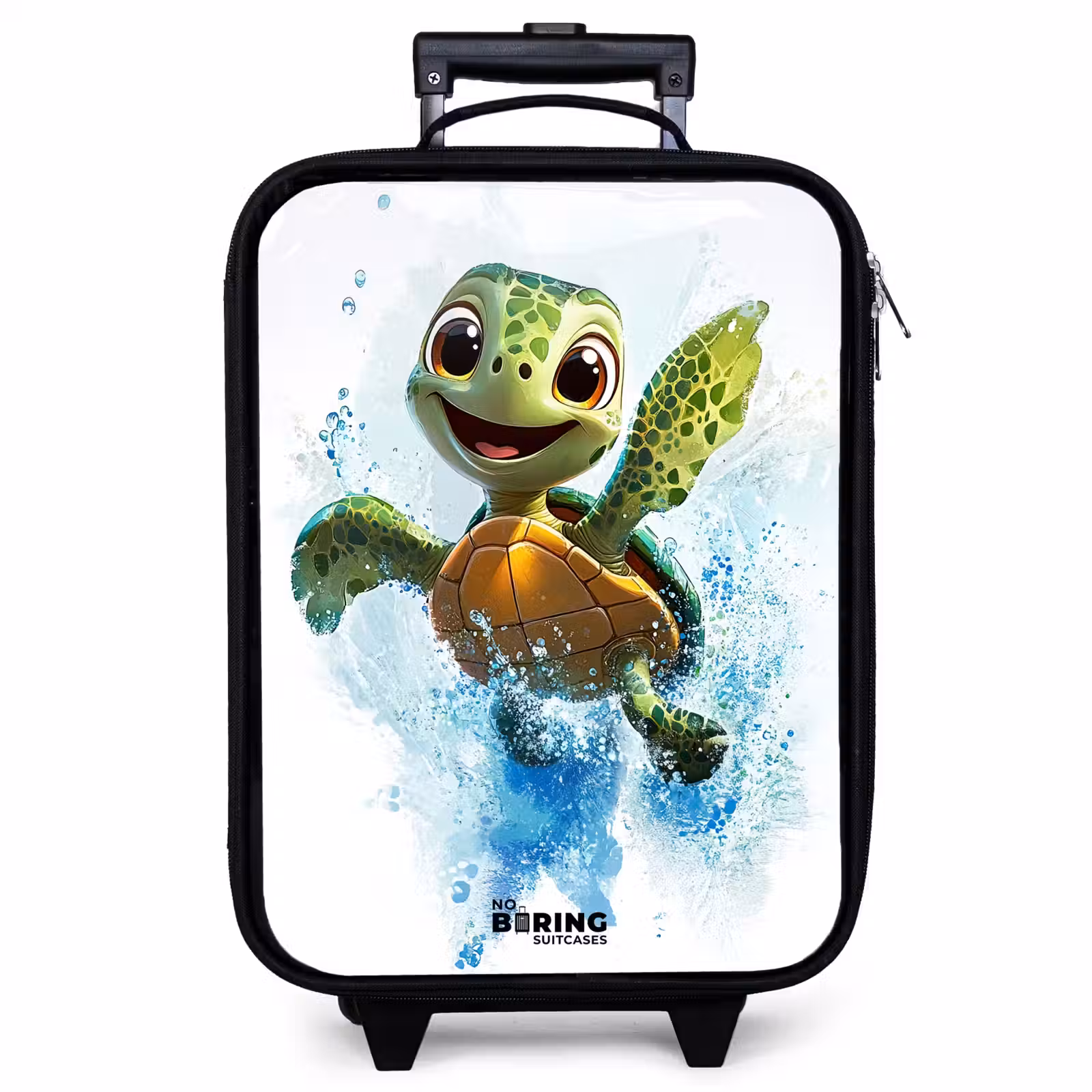 Valise enfant - Tortue - Eau - Vert — 1