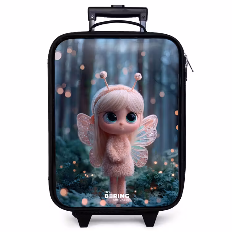 Valise enfant - Fée - Forêt - Paillettes — 1