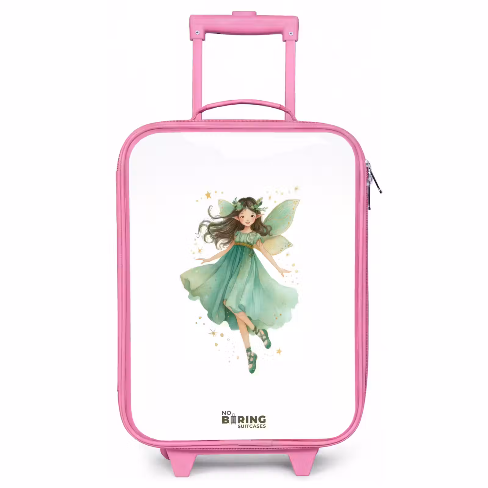Valise enfant - Rose - Elfe vert flottant — 1
