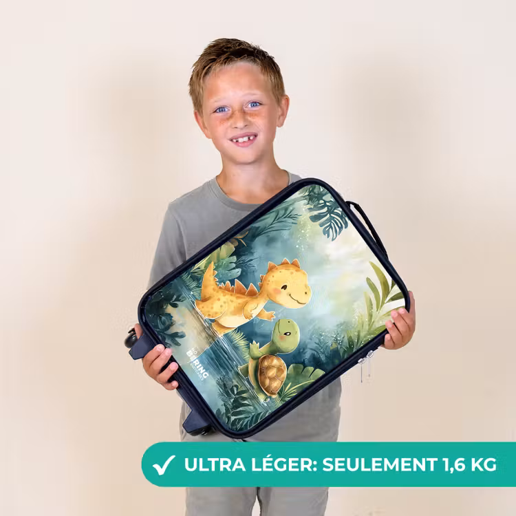 Valise enfant - Dino - Tortue - Jungle — 2