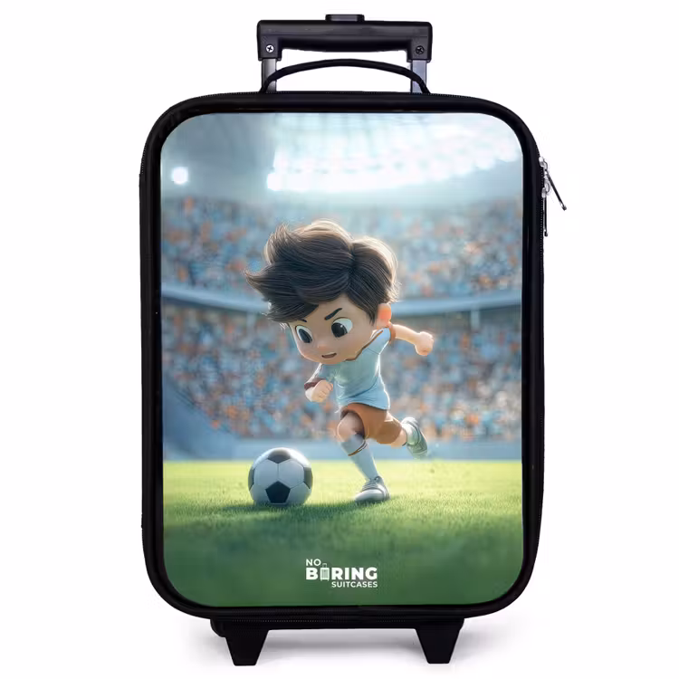 Valise enfant - Garçon - Football - Stade - Soleil — 1