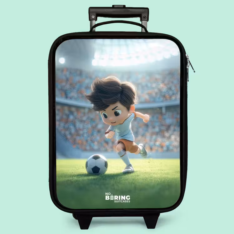 Valise enfant - Garçon - Football - Stade - Soleil — 3