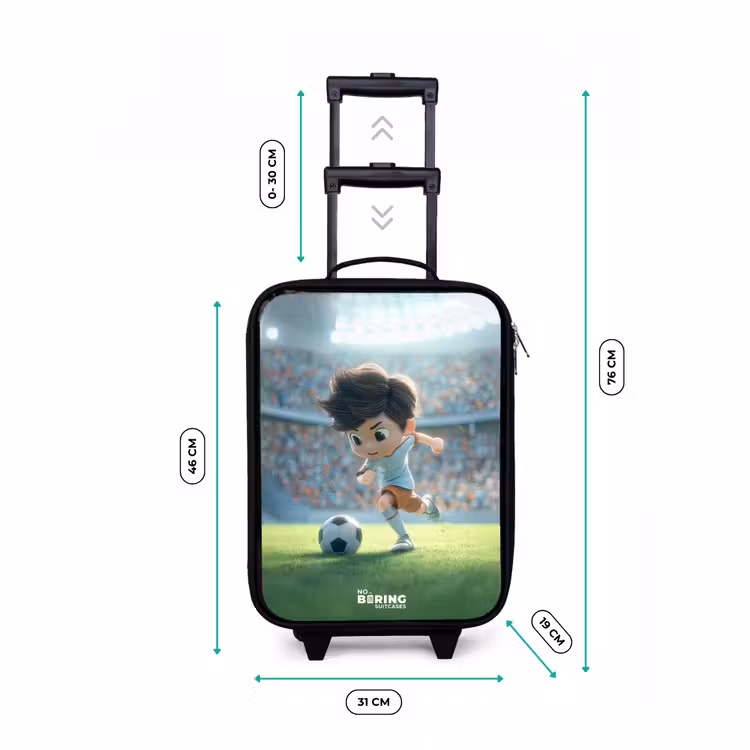 Valise enfant - Garçon - Football - Stade - Soleil — 7