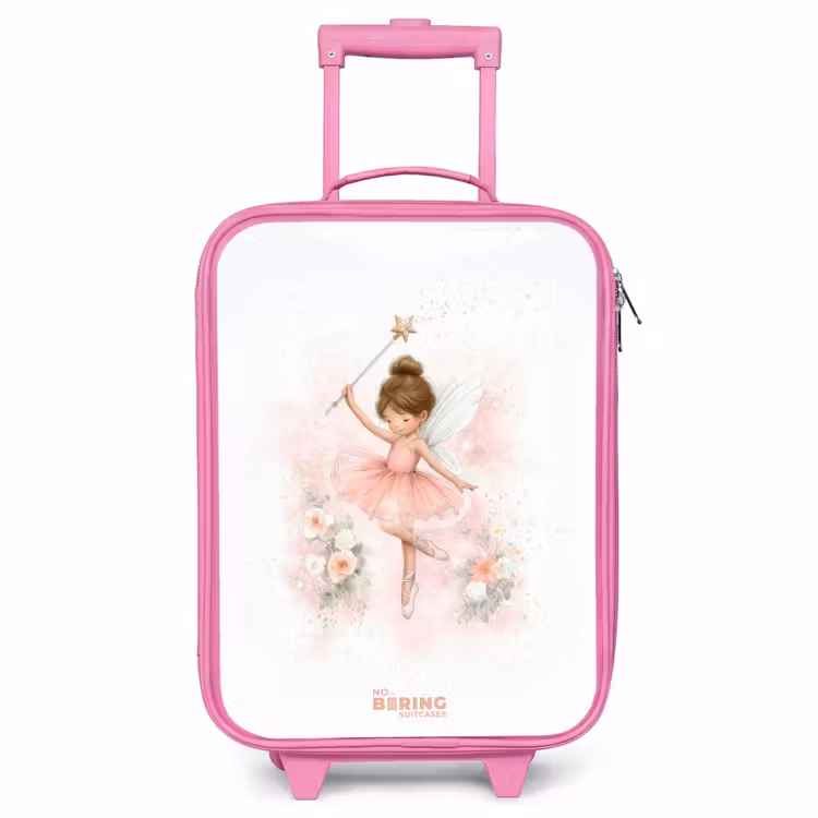 Valise enfant - Rose - Fée ballerine en rose — 1