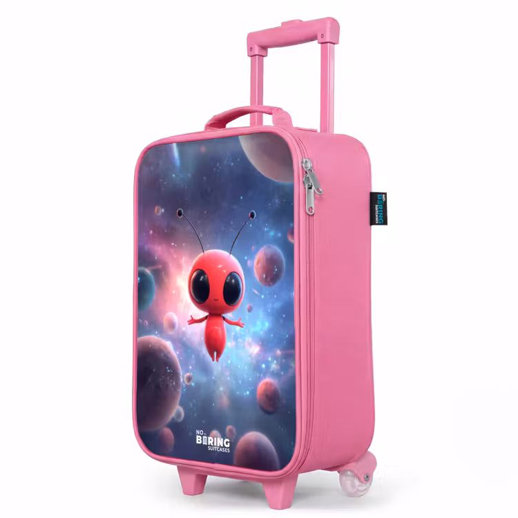 Valise enfant - Rose - L'être rouge de l'espace dans la danse cosmique — 8