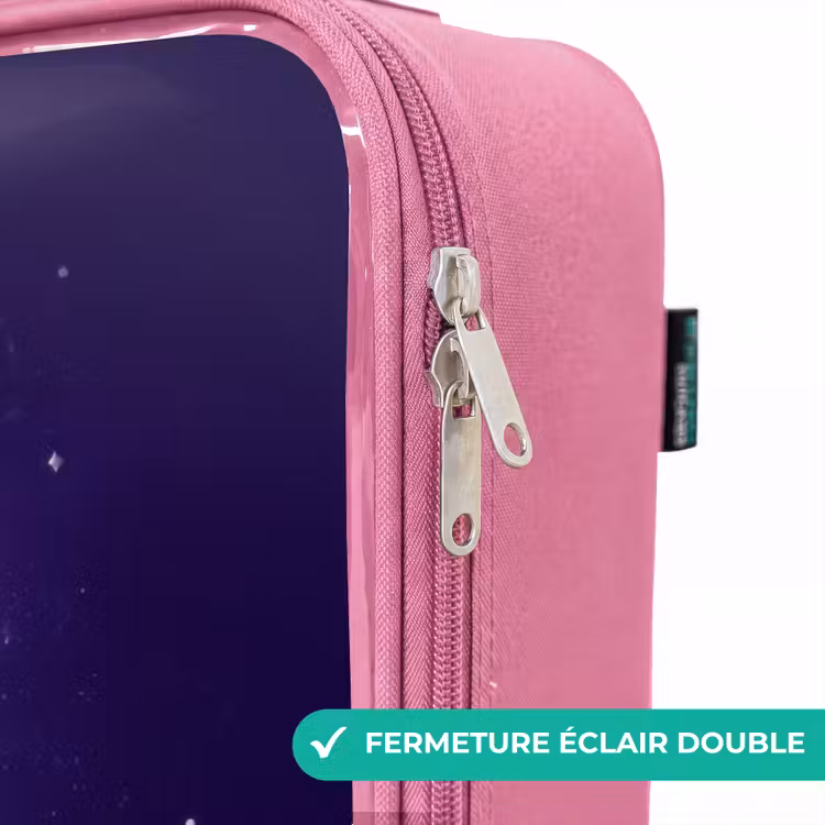 Valise enfant - Rose - Monstre cosmique à tentacules — 7