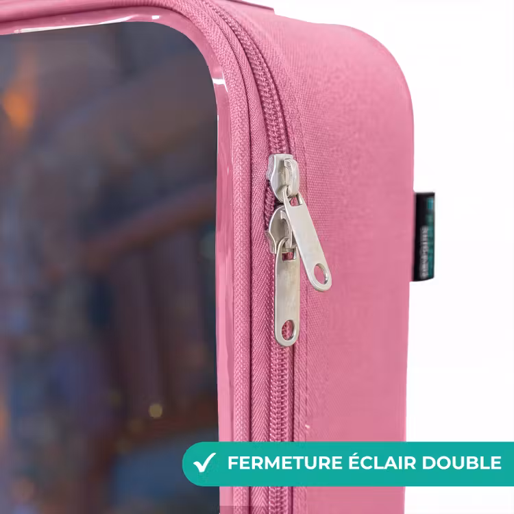 Valise enfant - Rose - Petite enchanteresse dans la bibliothèque — 7