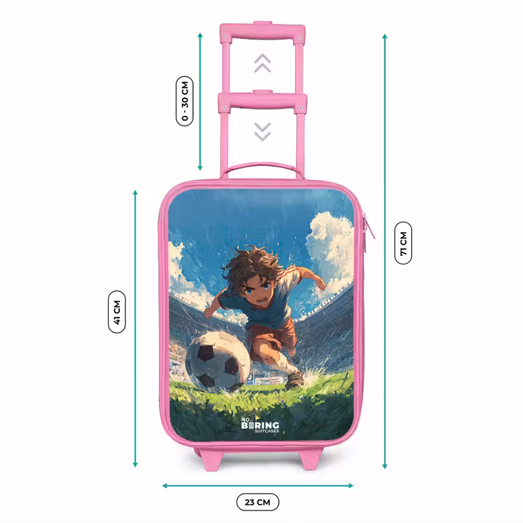 Valise enfant - Rose - Stade - Football - Garçon — 6