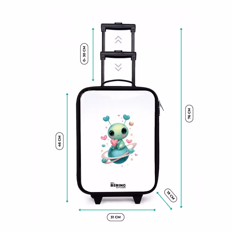 Valise enfant - Doux petit extraterrestre avec du cœur — 7