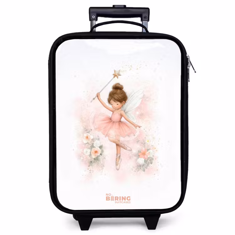 Valise enfant - Fée ballerine en rose — 1