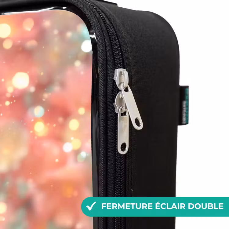 Valise enfant - Fée des fleurs dans un monde de conte de fées rose — 6