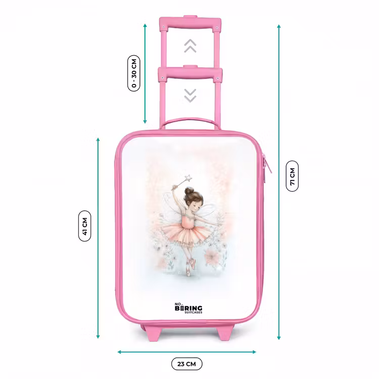 Valise enfant - Rose - Ballerine - Elfe - Fée — 6