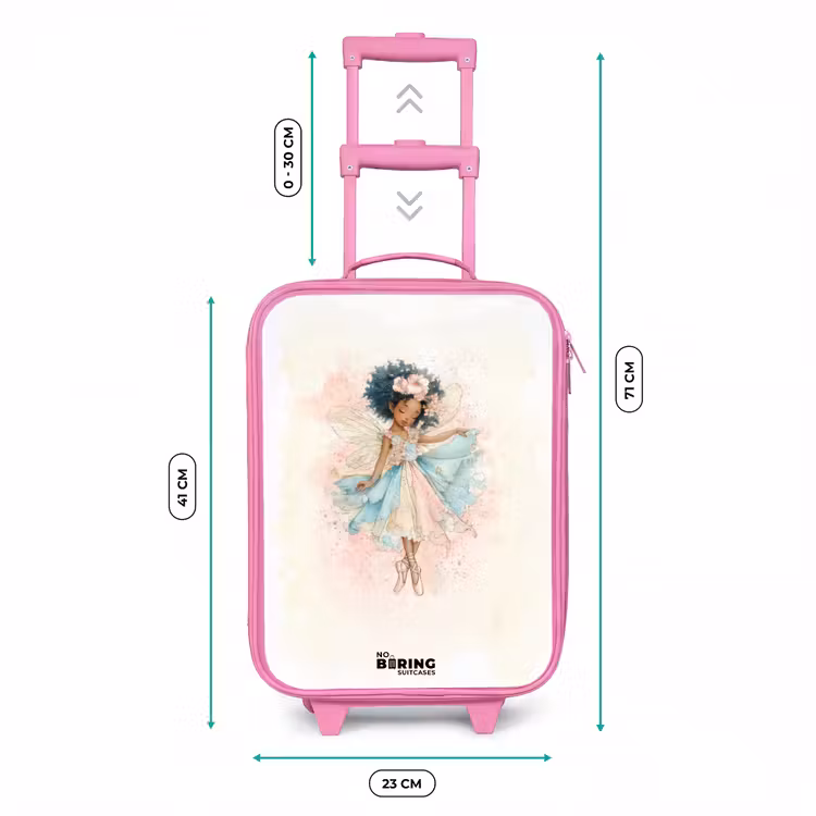 Valise enfant - Rose - Elfe - Ballet - Coloré — 6