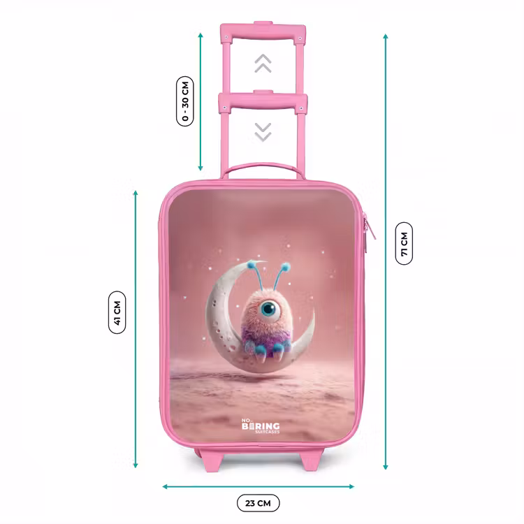 Valise enfant - Rose - Fauteuil à bascule avec Fluffy Weasel — 6