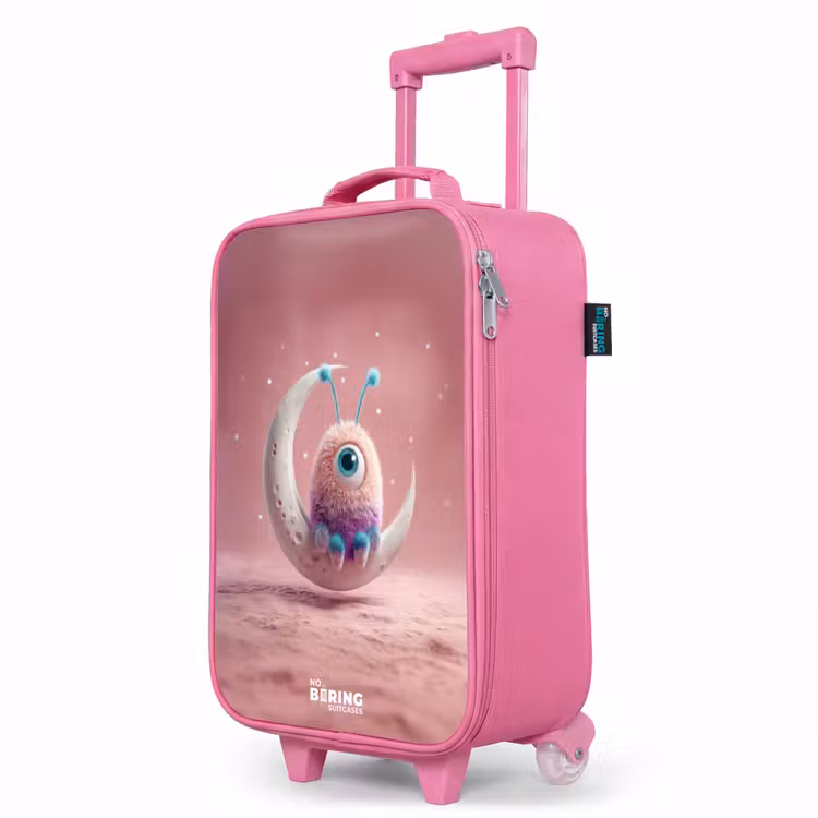 Valise enfant - Rose - Fauteuil à bascule avec Fluffy Weasel — 8