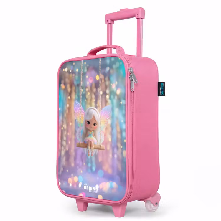 Valise enfant - Rose - Fée - Elfe - Arc-en-ciel — 8