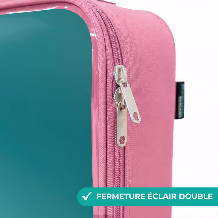 Valise enfant - Rose - Hamster - Carotte - Animal — 7