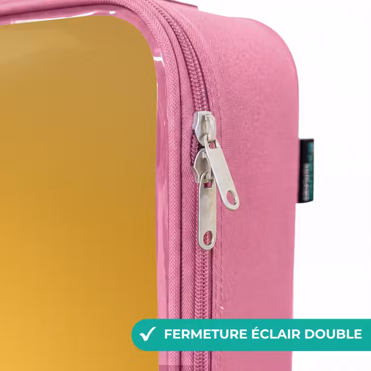Valise enfant - Rose - Hamster - Noyer - Animal — 7
