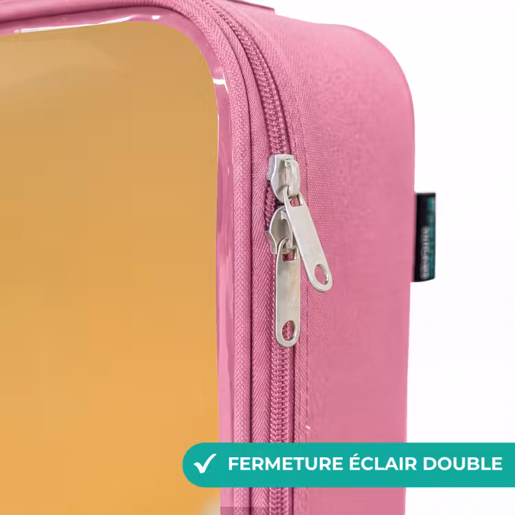 Valise enfant - Rose - Monstre - Créature - Fleur - Jaune — 7