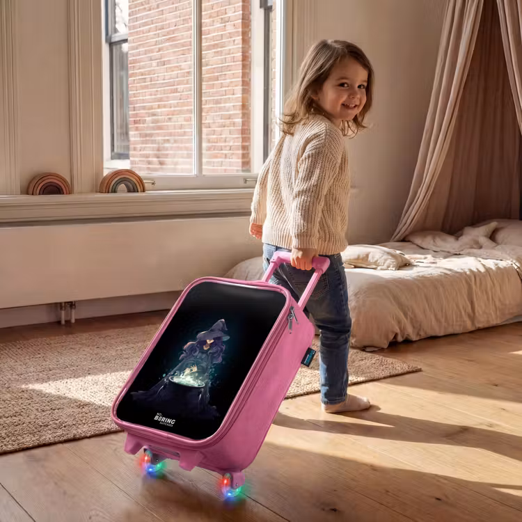 Valise enfant - Rose - Sorcière - Chaudron - Magie — 2