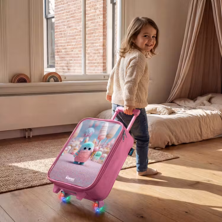 Valise enfant - Rose - Sweet Monster Candy Adventure — 2