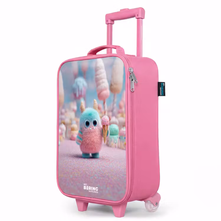 Valise enfant - Rose - Sweet Monster Candy Adventure — 8