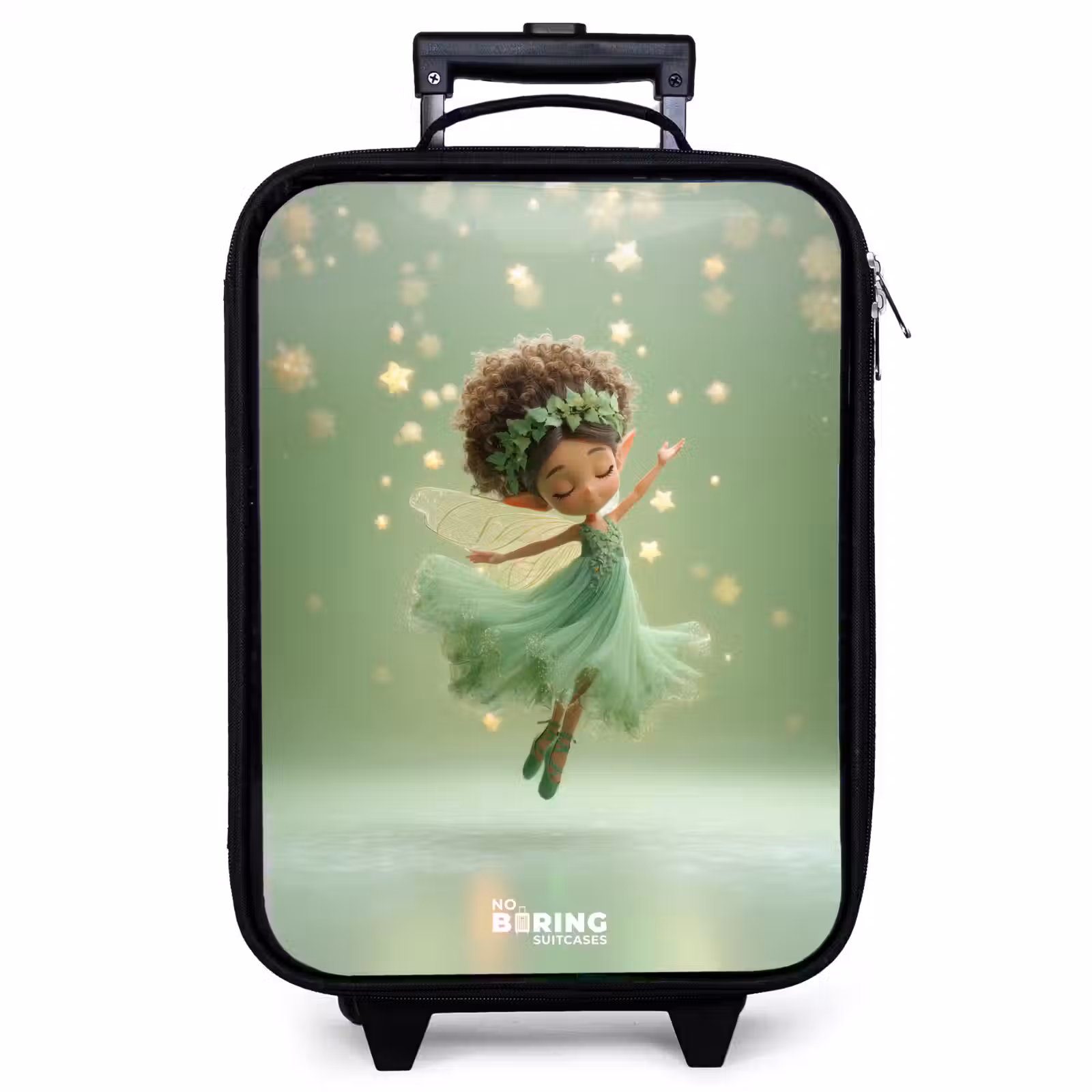 Valise enfant - Fée dansante dans la lumière verte — 1