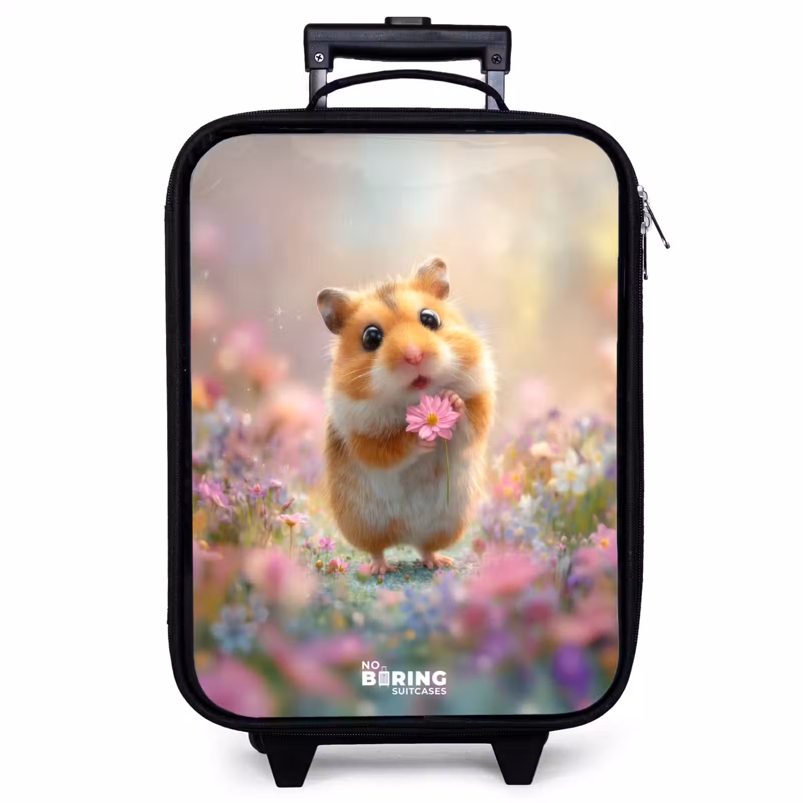 Valise enfant - Hamster - Fleur - Nature - Animal — 1