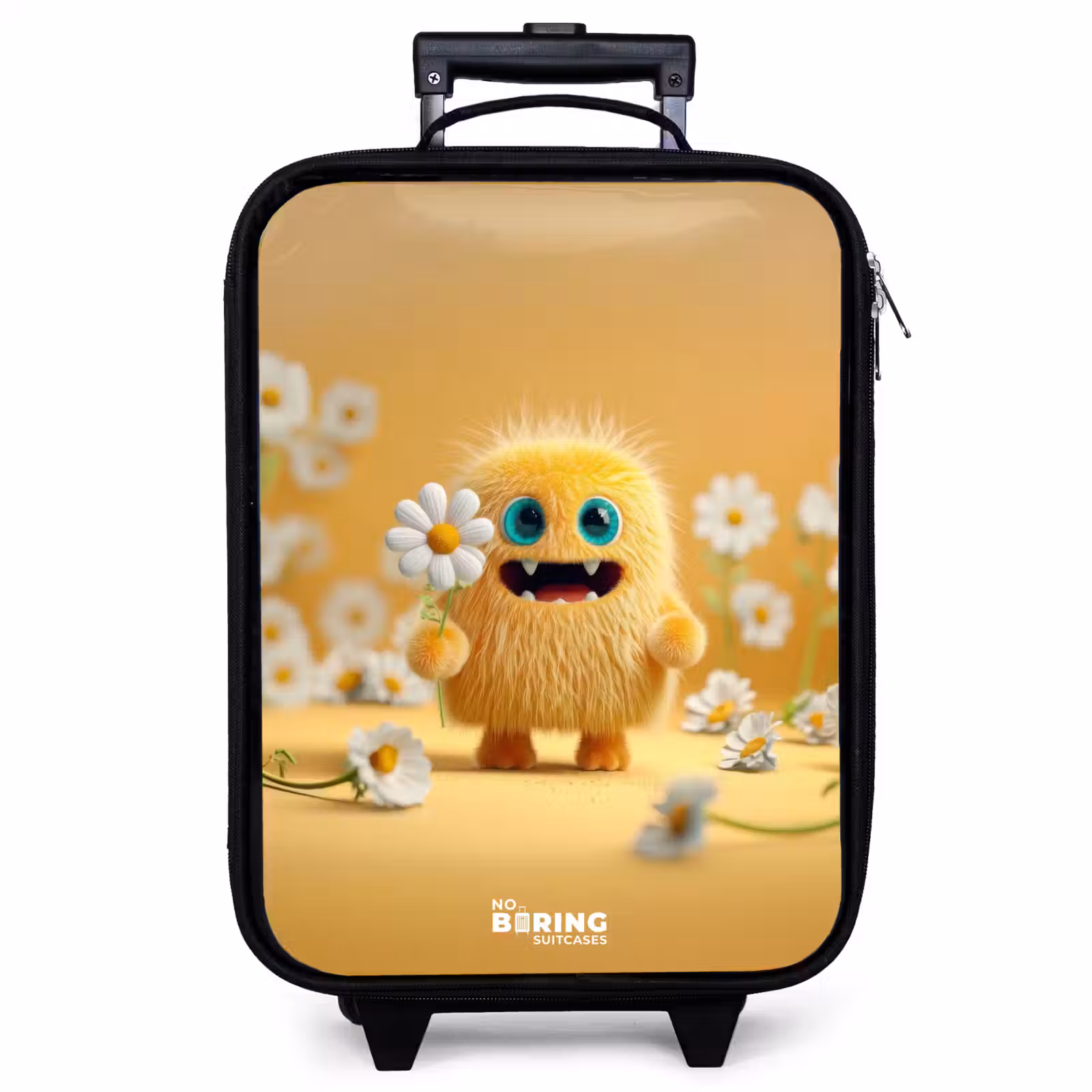 Valise enfant - Monstre - Créature - Fleur - Jaune — 1