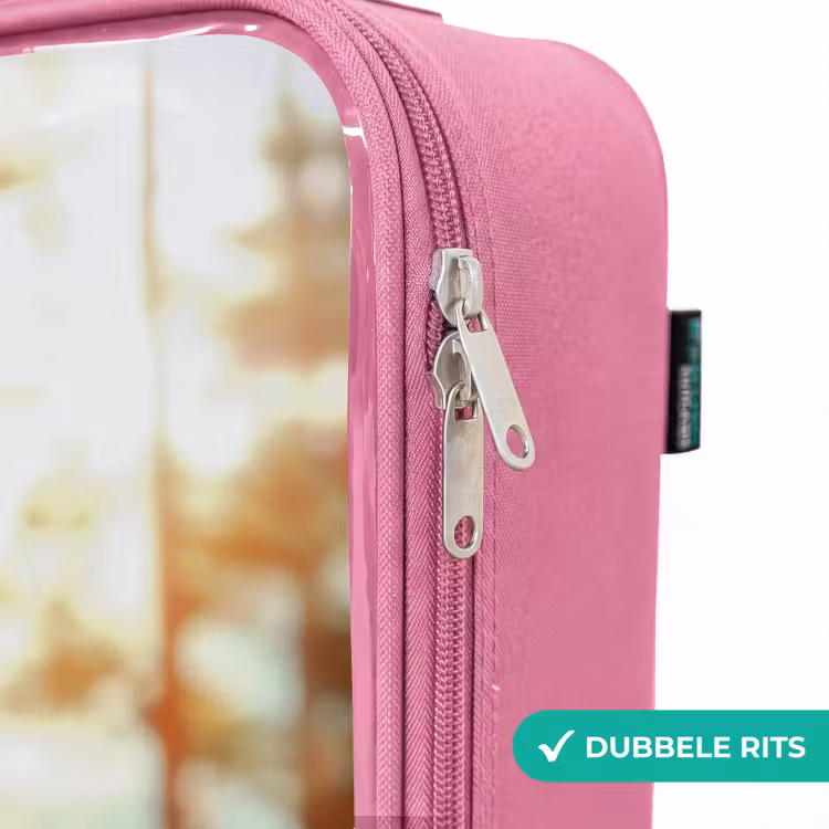 Valise enfant avec nom - Rose - Benno Bloembouwer — 7