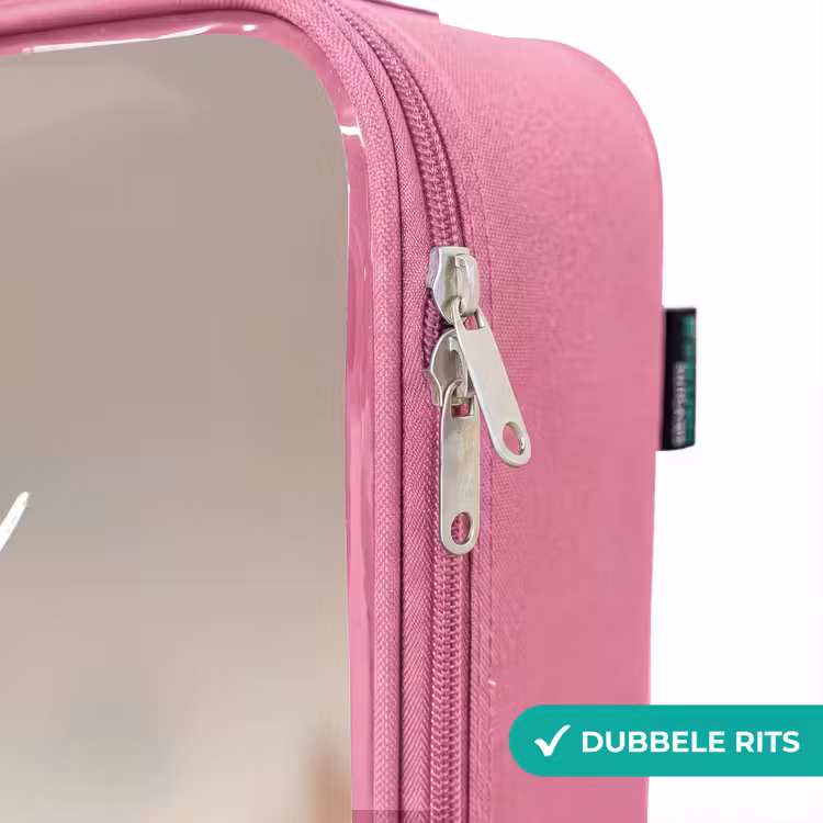 Valise enfant avec nom - Rose - Bertus Bouwbever — 7