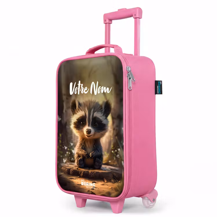Valise enfant avec nom - Rose - Bobby Bosboom — 8