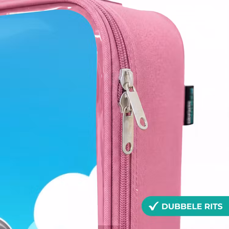 Valise enfant avec nom - Rose - Willy Rocker — 7