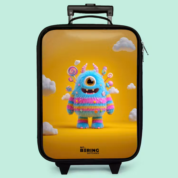 Valise enfant - Bonbons - Monstre - Arc-en-ciel — 3