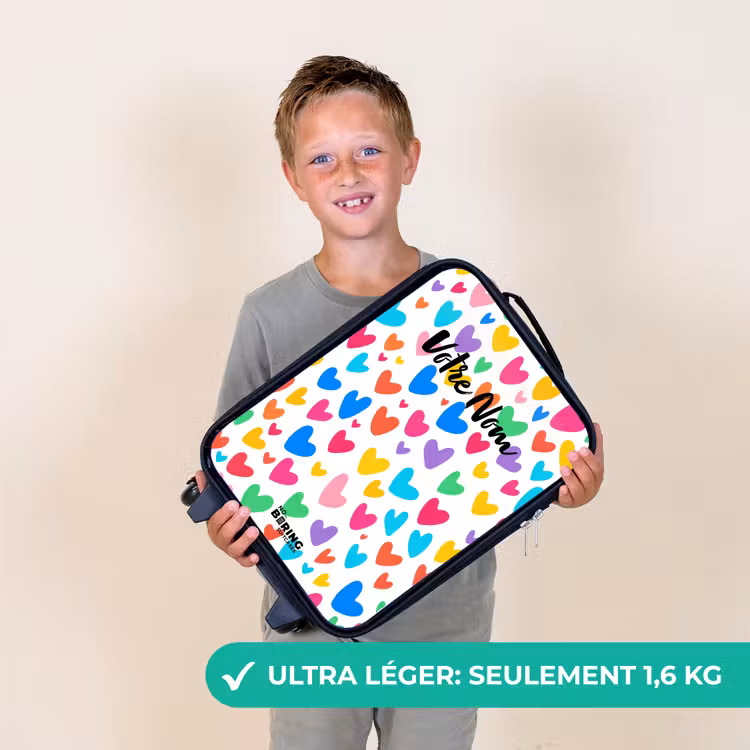 Valise enfant - Coeurs colorés — 2