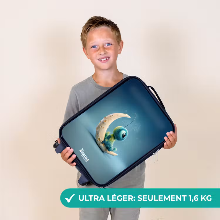 Valise enfant - Créature rêveuse sur la lune — 2