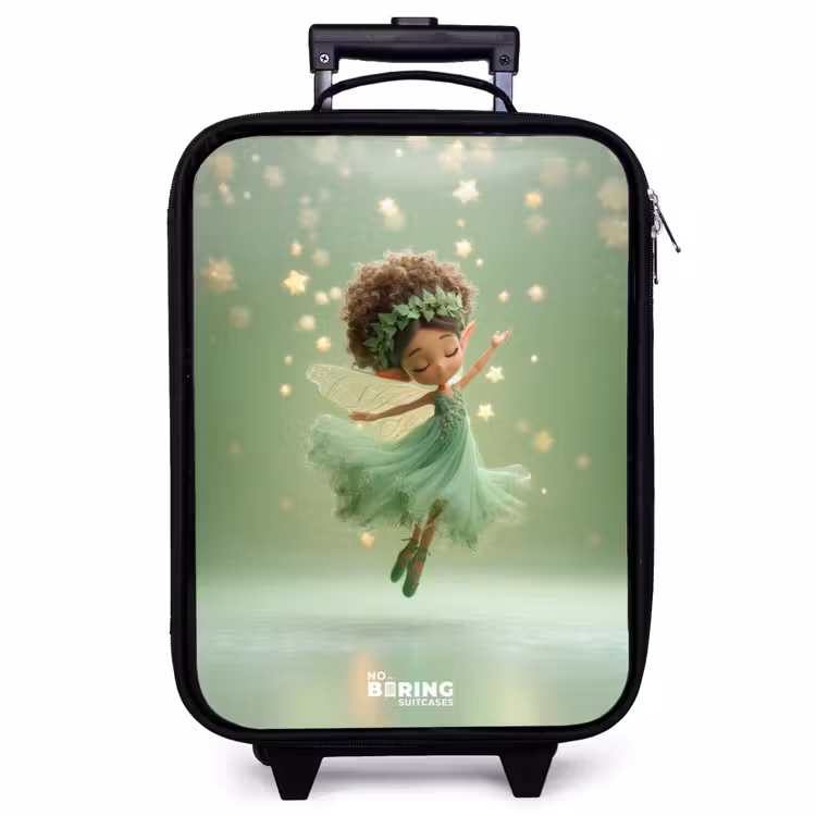 Valise enfant - Fée dansante dans la lumière verte — 1