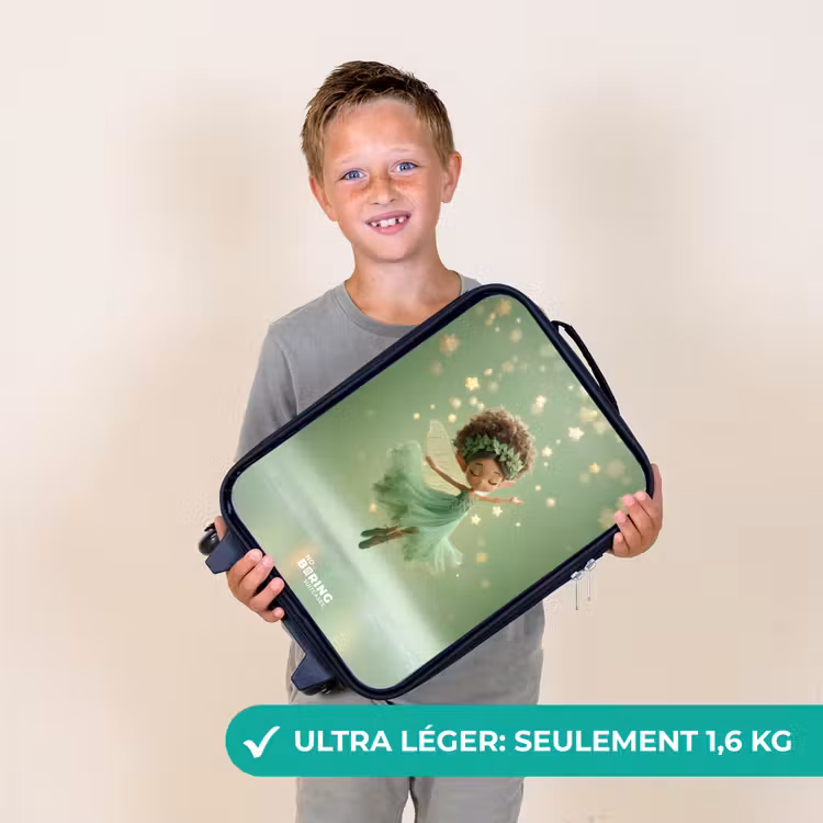 Valise enfant - Fée dansante dans la lumière verte — 2