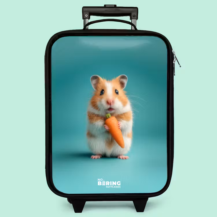 Valise enfant - Hamster - Carotte - Animal — 3