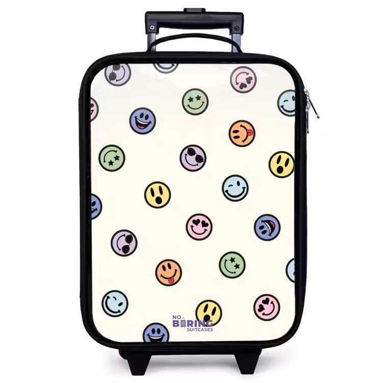 Valise enfant - Mélange de smileys espiègles — 1