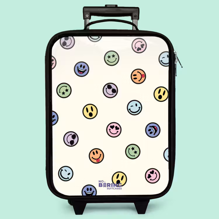 Valise enfant - Mélange de smileys espiègles — 3