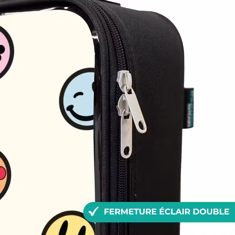 Valise enfant - Mélange de smileys espiègles — 6