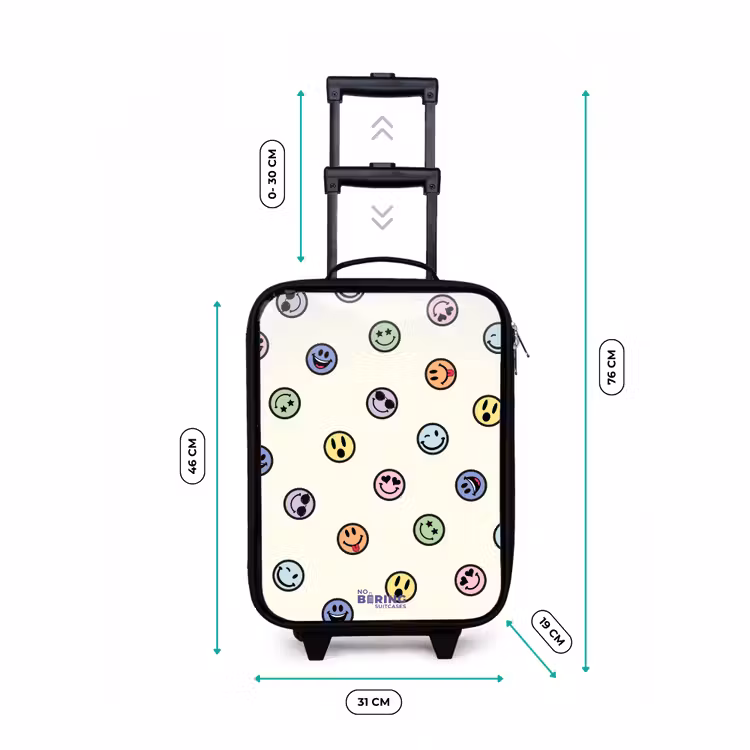 Valise enfant - Mélange de smileys espiègles — 7