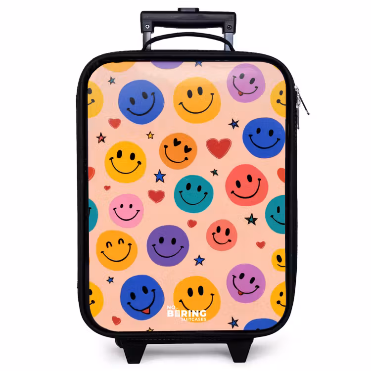 Valise enfant - Motif Smiley joyeux — 1