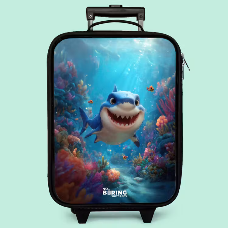 Valise enfant - Récif - Corail - Requin - Animal — 3