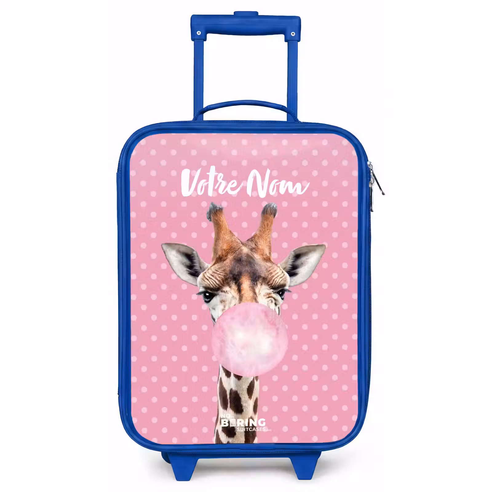 Valise enfant avec nom - Bleu - Bubblegum Billy — 1