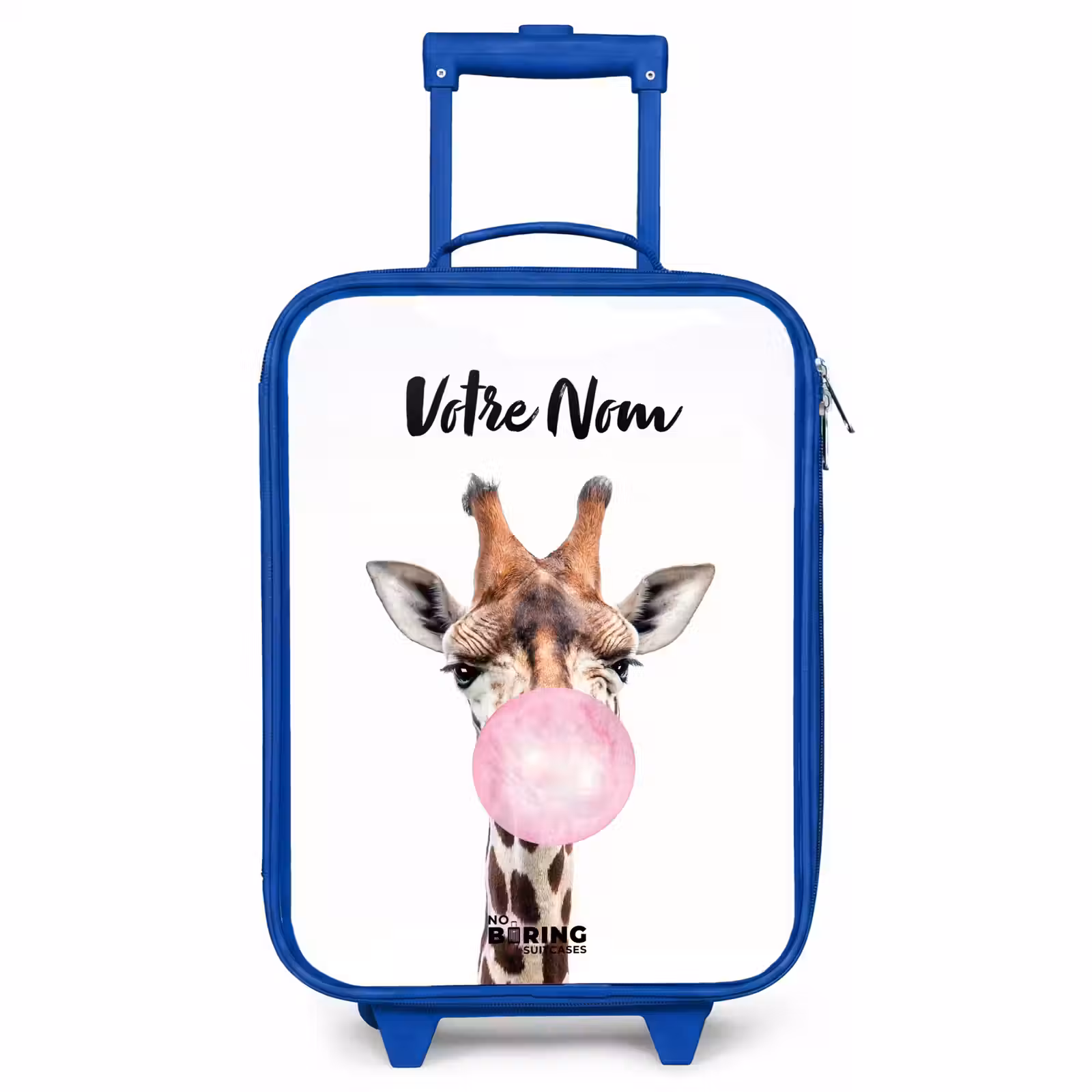 Valise enfant avec nom - Bleu - Mâcher Kobus — 1