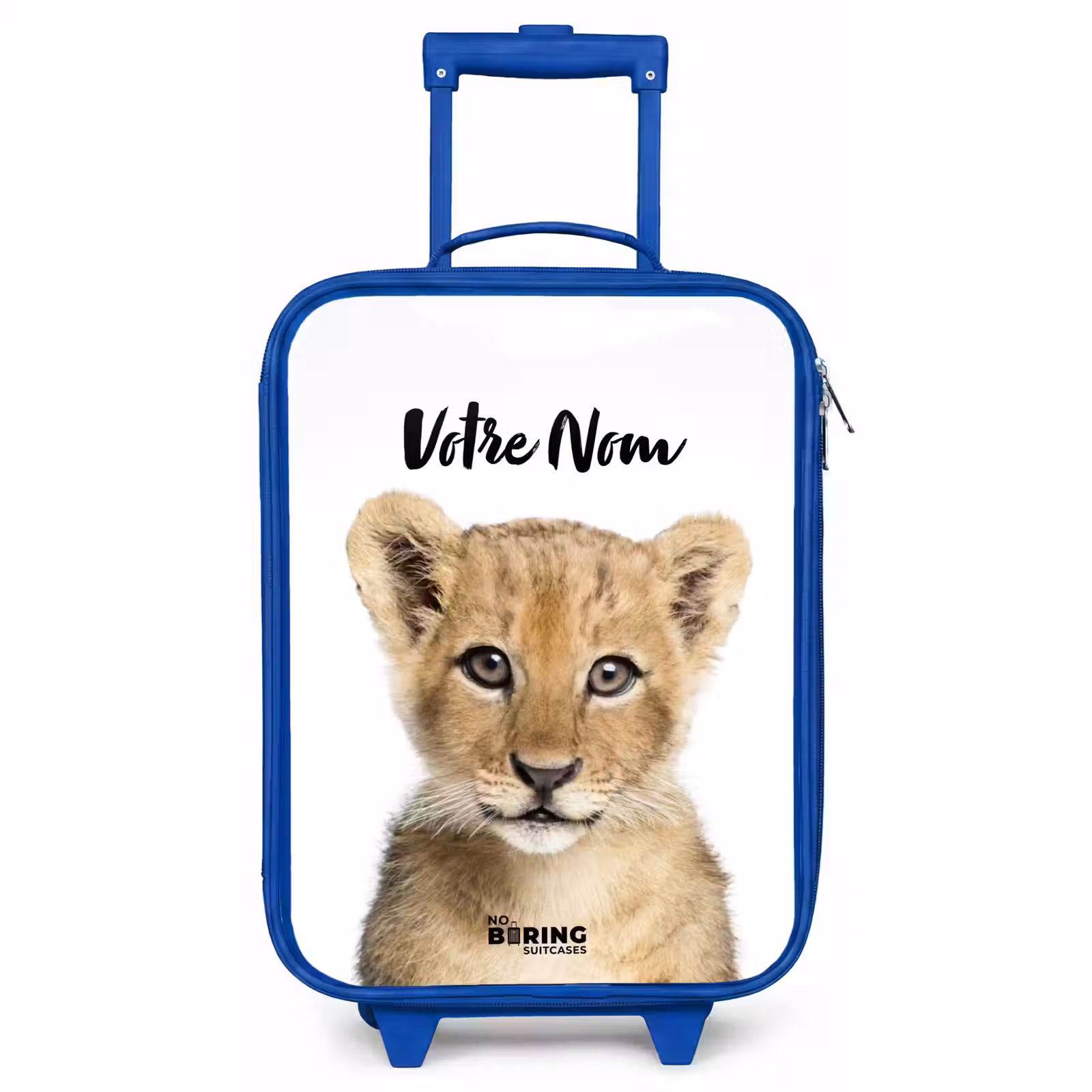 Valise enfant avec nom - Bleu - Winnie Cub — 1