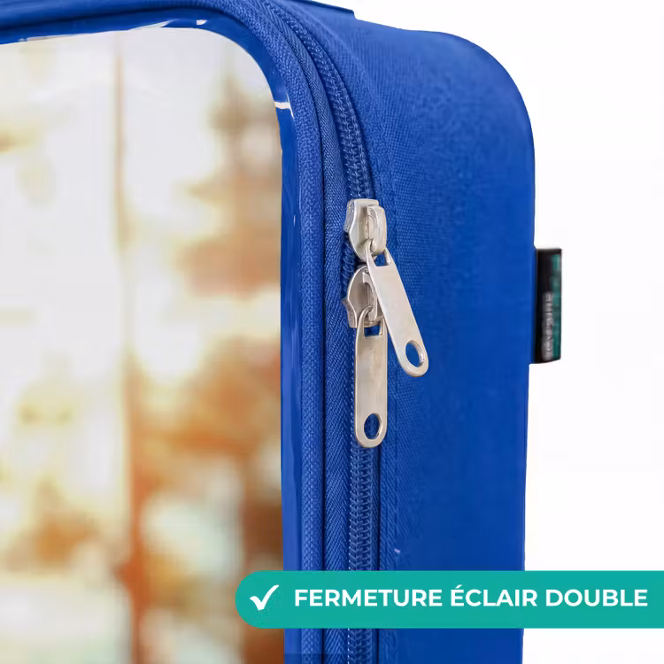 Valise enfant avec nom - Bleu - Benno Bloembouwer — 7